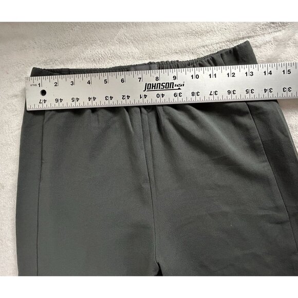 Oska Womens Dark Gray Straight Leg Trousers Pants Size 1 Stretch Elastic Waist - Picture 6 of 10